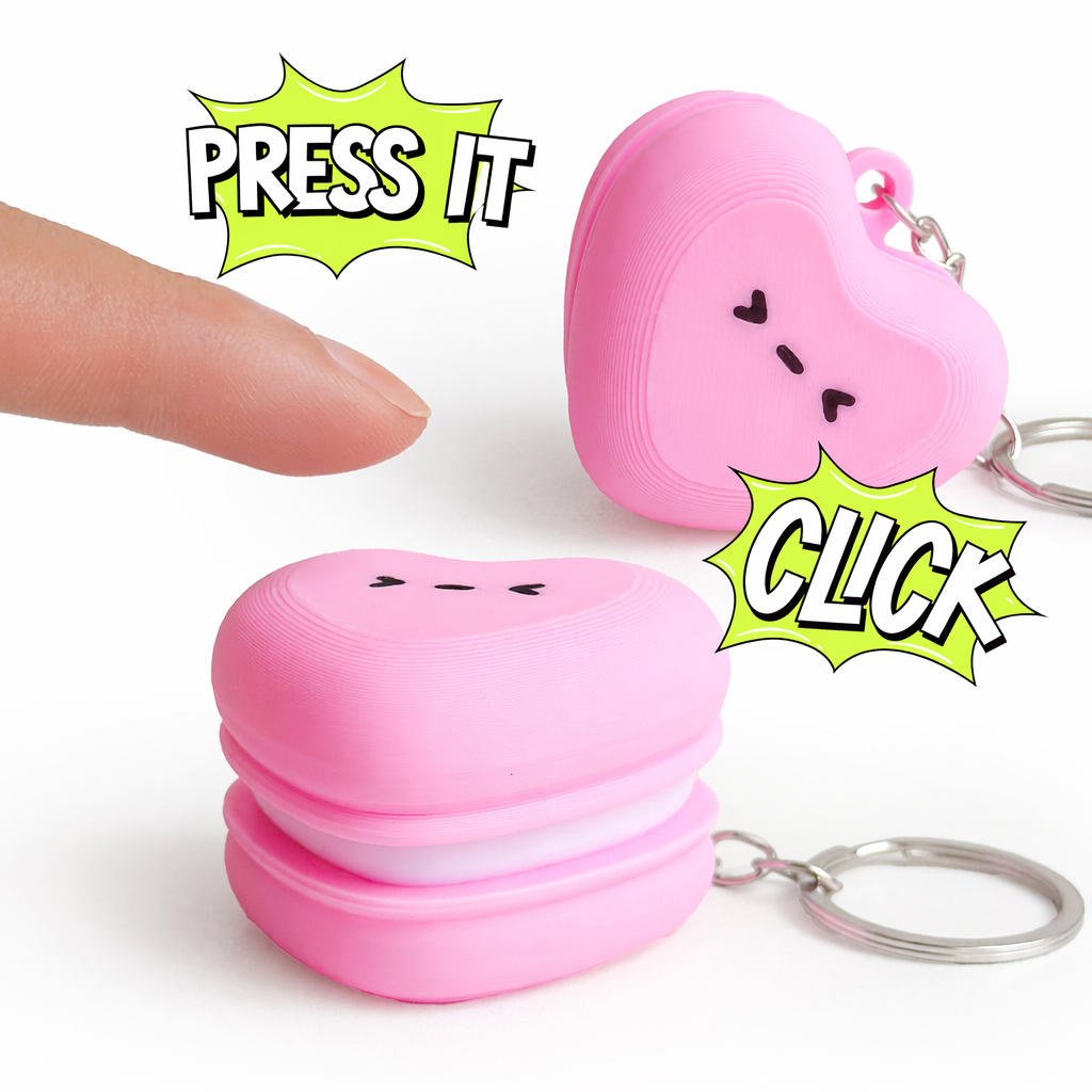 3D Printed Funny Poop Clicker - Hilarious Office Gag Gift