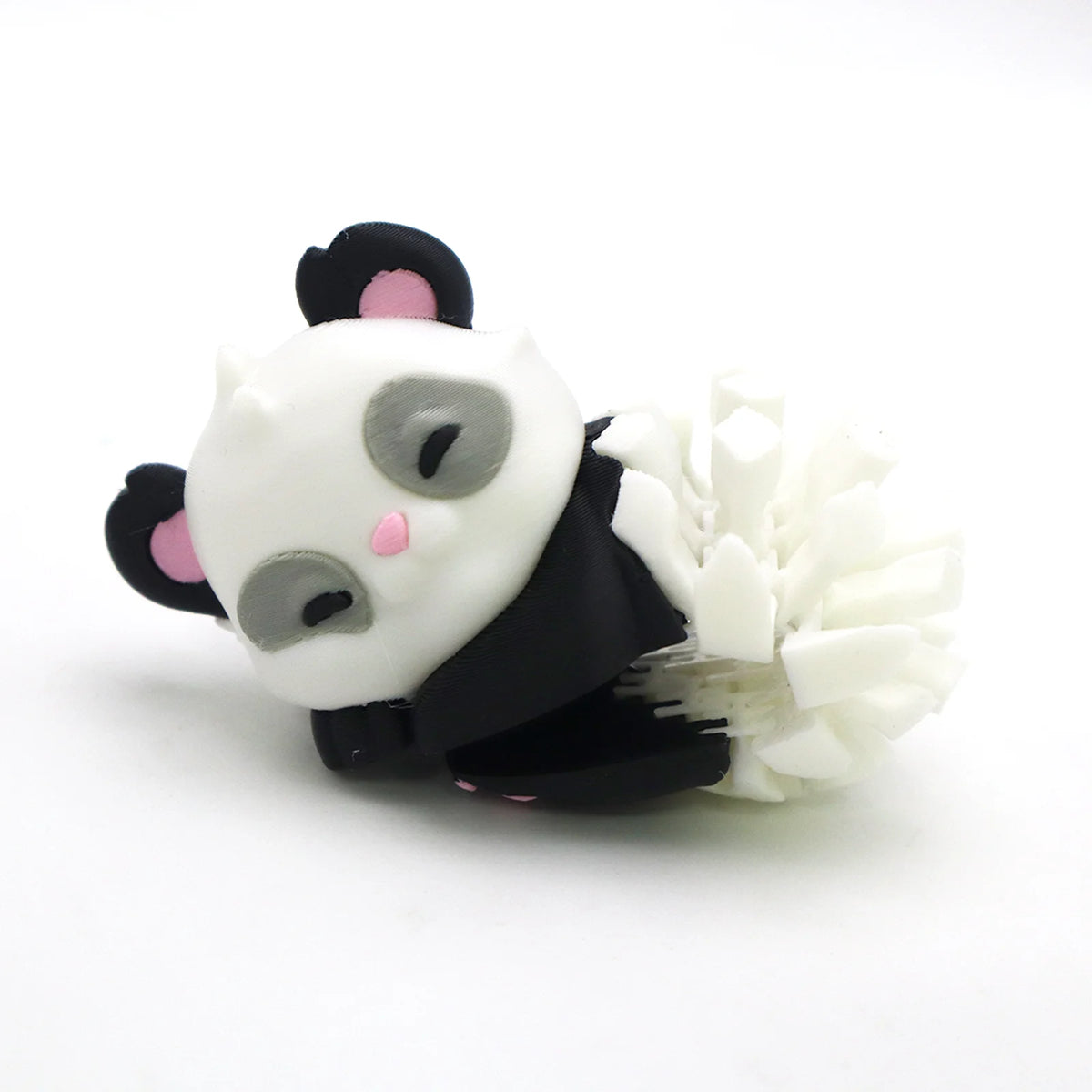 3D Printed Articulated Panda - Flexible Animal Fidget & Decor