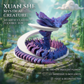 Mythic 3D Articulated Spiked Viper - 52cm Collector's Edition